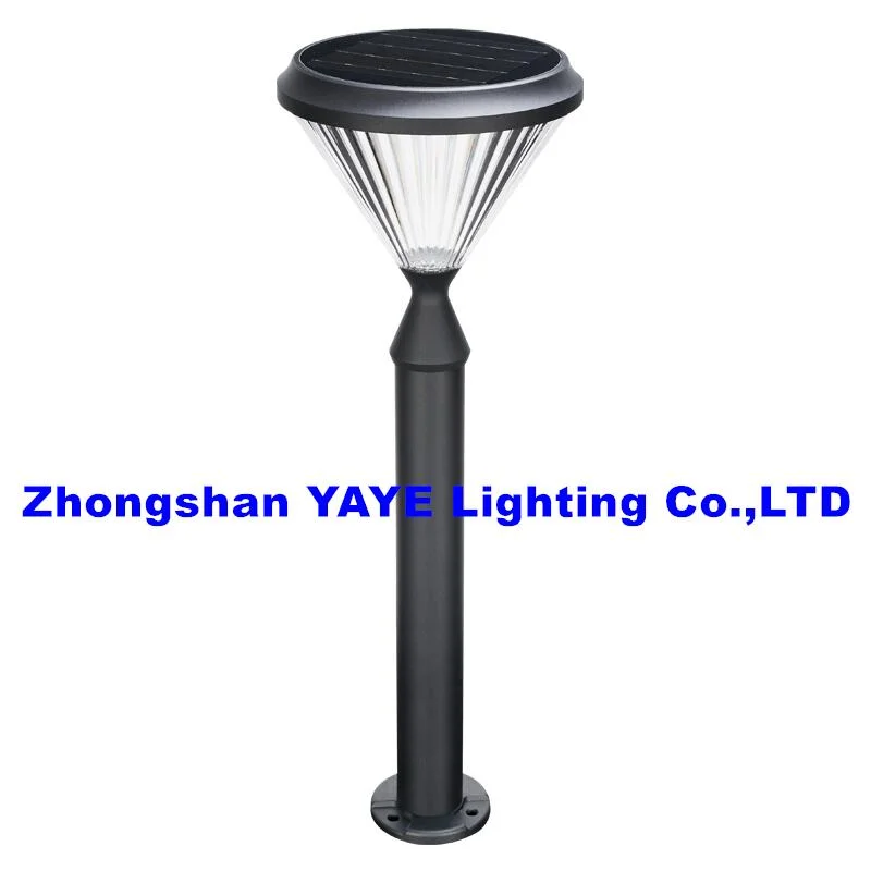 Yaye CE Solar 50W Courtyard Decorative Aluminum Lawn IP66 Waterproof Bollard LED Garden Landscape Pathway Park Light with 1000PCS Stock/ 3 Years Warranty