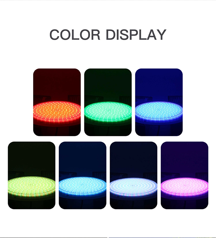 White/Warm White/RGB Color Waterproof LED Underwater Swimming Pool Light