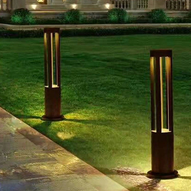 Black/Grey/White Alva / OEM Wall Lighting LED Bollard Light with LVD Factory Price