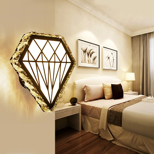 Modern K9 Crystal Wall Lamp for Room Decoration
