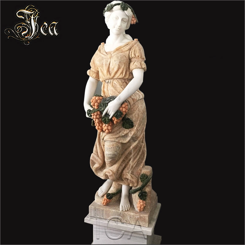 Decorative Stone Four Season Goddness Outdoor Garden Statue