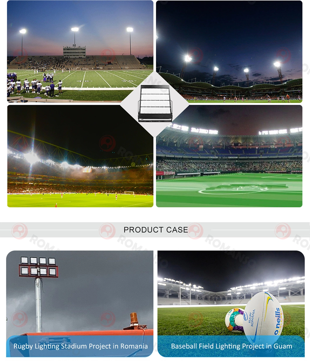 Hot Selling Outdoor 300W 400W 600W 1000W LED Sports Lighting