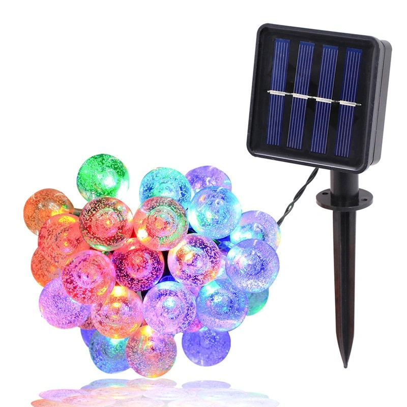 Outdoor Waterproof Crystal Fairy Light Chritmas Garden Solar String Lights