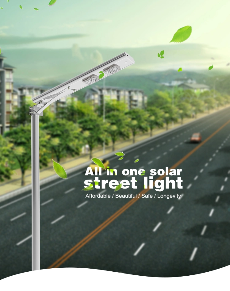 Commercial Solar Street Light, 20000lm Solar Area Light 6000K Dusk to Dawn with Motion Sensor and Control