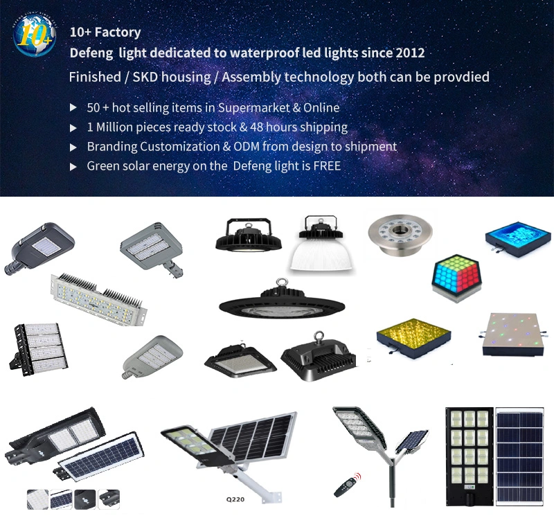 RGB Aluminium New Design IP65 Solar Stadium Flood Lights