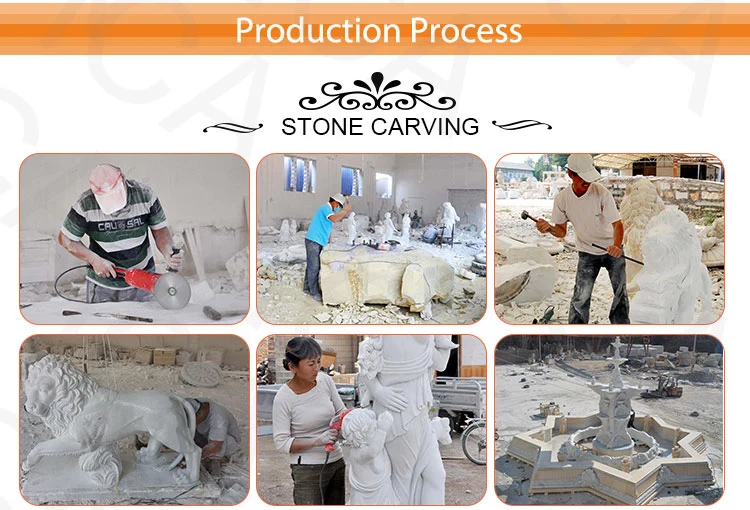 Custom European Mix Color Style Garden Stone Statue Molds