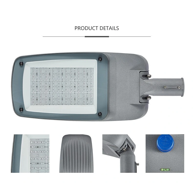 PLC System Smart City Lighting 50W Dimmable LED Pole Light Street Lighting