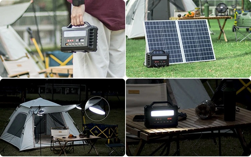 High Quality Solar Panel Light Station Indoor Outdoor Portable Solar Power Lighting System for Phone Charging and Home