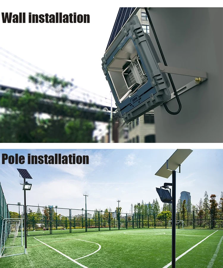 RGB Aluminium New Design IP65 Solar Stadium Flood Lights