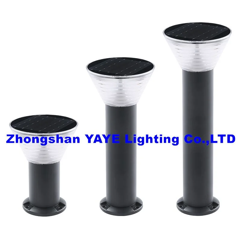 Yaye Hottest Sell Outdoor IP66 Waterproof LED Bollards Aluminum LED Pathway Light Modern Style LED Solar Garden Lawn Landscape Light with 1000PCS Stock