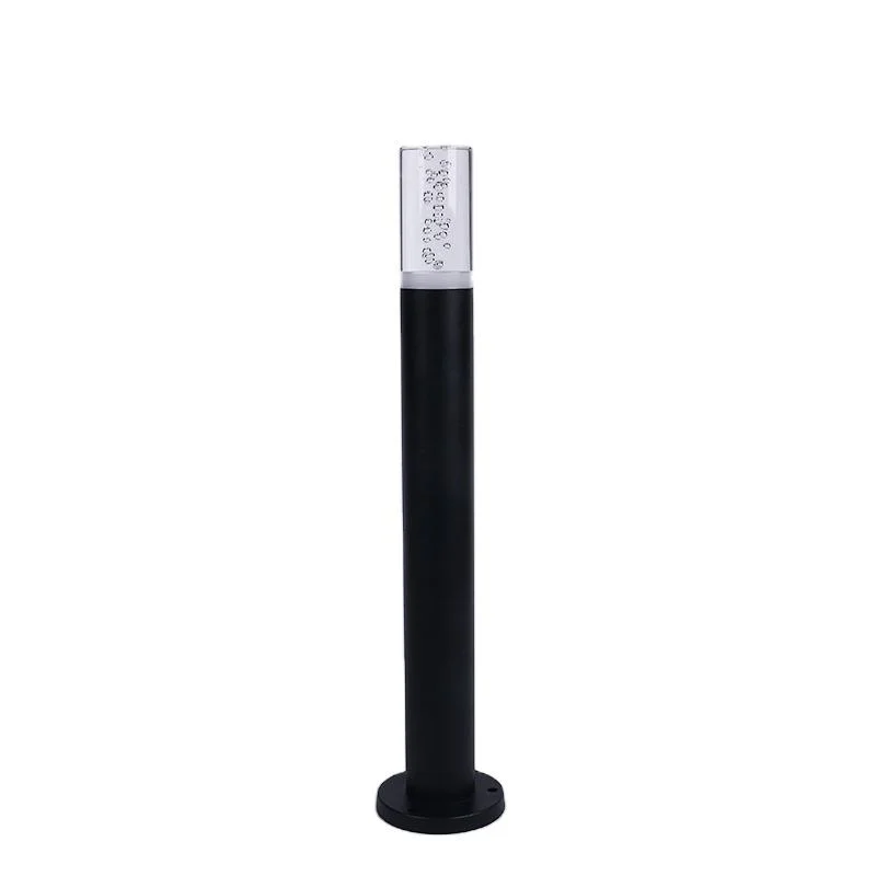 5W Round IP65 Waterproof PMMA Post Bollard Garden LED Lawn Light