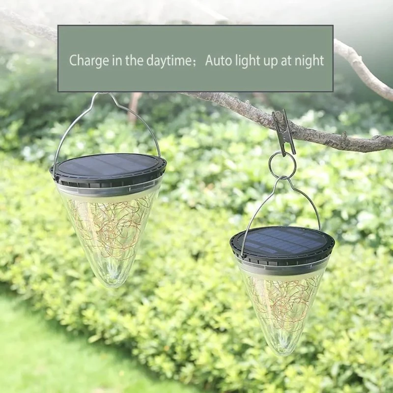 Solar Power Outdoor Decoration Garden Waterproof LED Hanging Pathway Street Lights