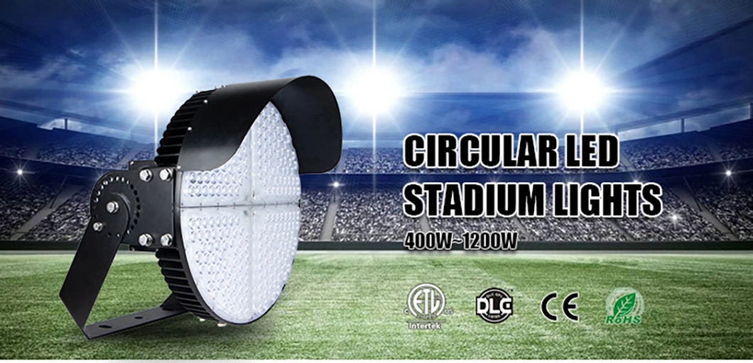 Well Designed LED Stadium Sports Light 400W 500W 750W 1000W 1200W Flood Light Stadium for Large Sports Field Lighting