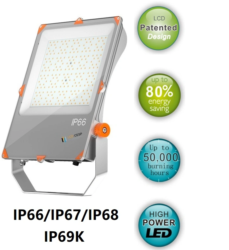 Low Price LED Floodlight High Quality Flood Lights Outdoor Waterproof IP66 LED Flood Light 100 Watt-15000lm-Wall Mounted