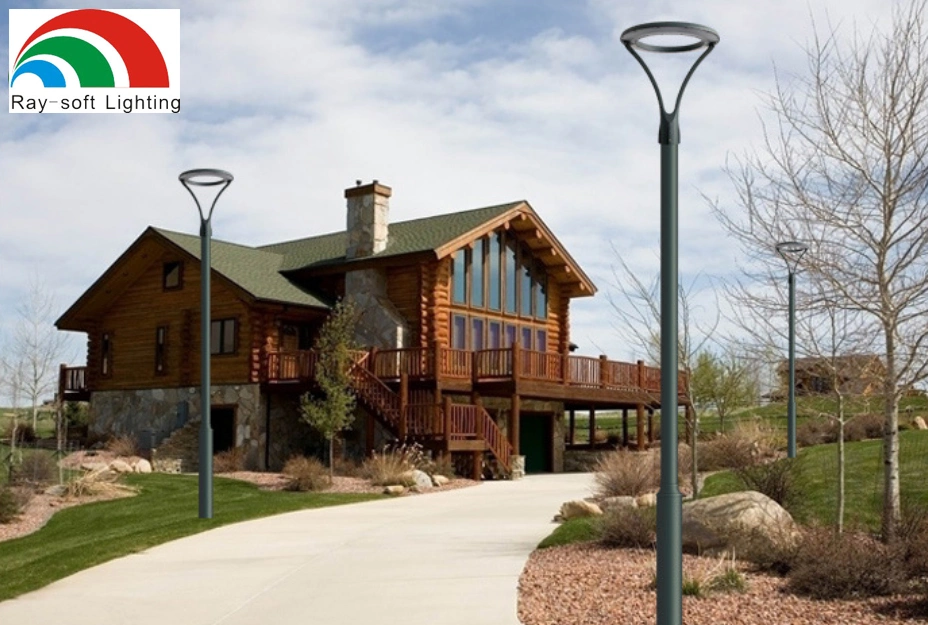 30W/40W LED Outdoor Garden Park Pathway Pole Post Lawn Park Garden Lights