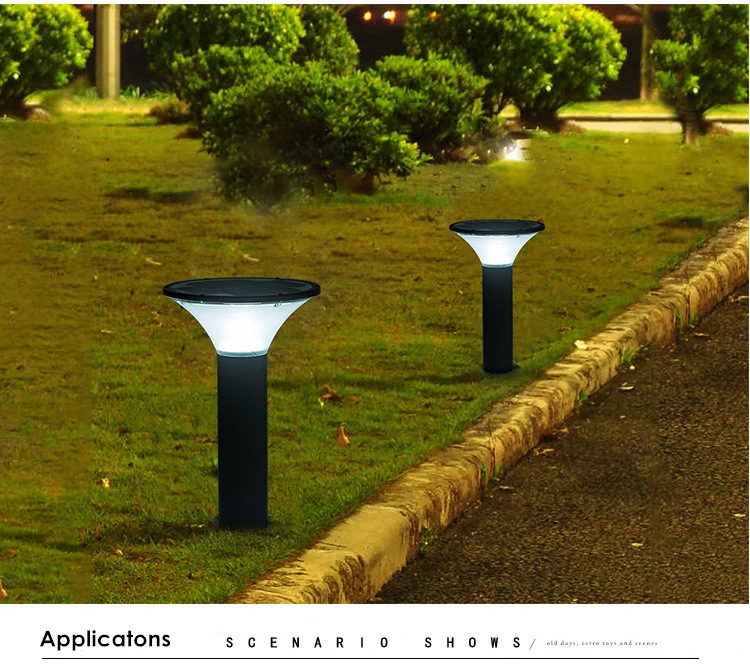 Low Price Solar Lamp Post LED Garden Bollard Light