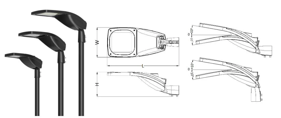 Die Casting Man Smart City Street Lighting