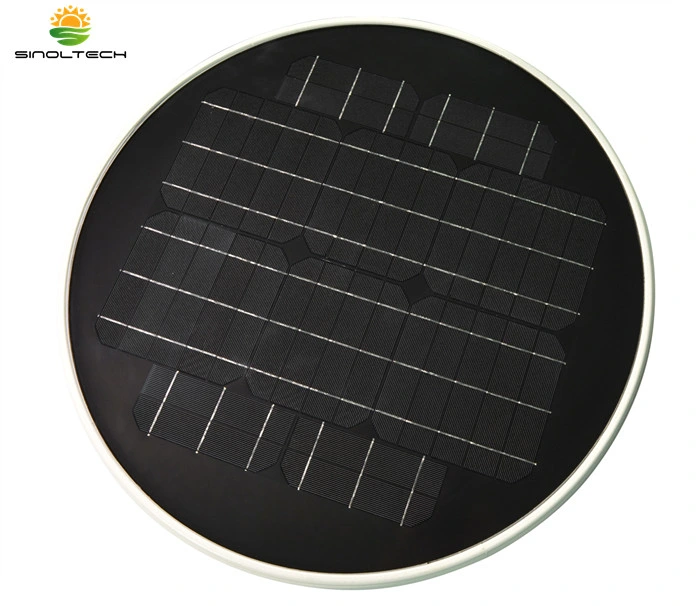 Round Cover 25W LED Combined Solar Street Light for Square and Garden (SNSTY-Y225)