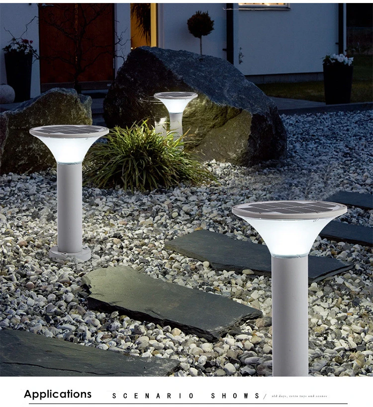 Low Price Solar Lamp Post LED Garden Bollard Light