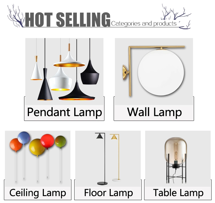 Modern Art Decor Metal Indoor LED Decorative Wall Lamp Mount Lights for Hotel