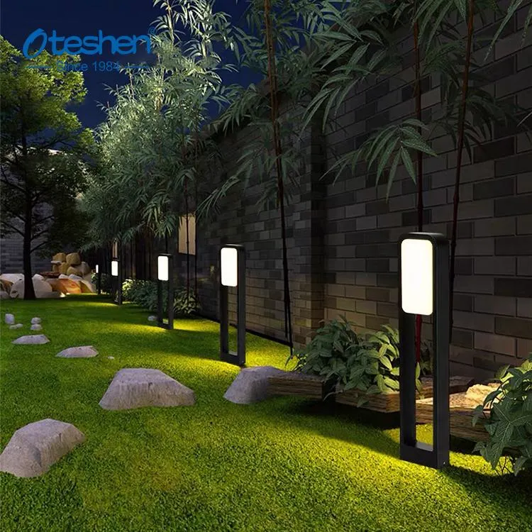 CE Approved Garden Style 163*57*800 mm LED Outdoor Bollard Lights Light