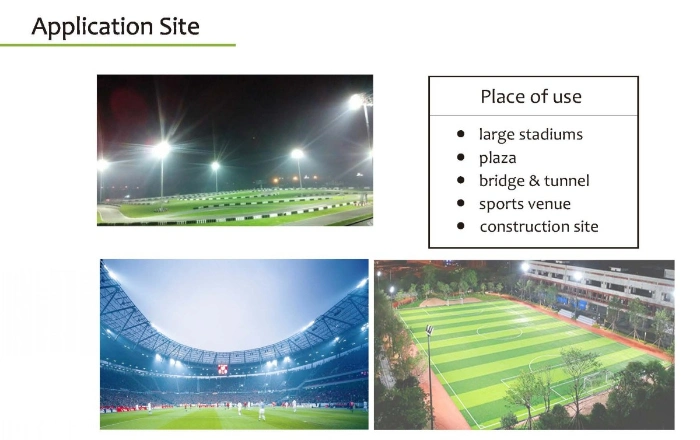 Spot Sports Rygh Shenzhen Outdoor Flood LED Stadium Light Byl-511-SL-100