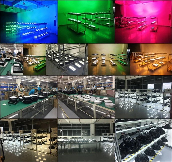 250W Industrial Lighting High Quality Mean Well Driver LED High Bay Light for Workshop Lighting