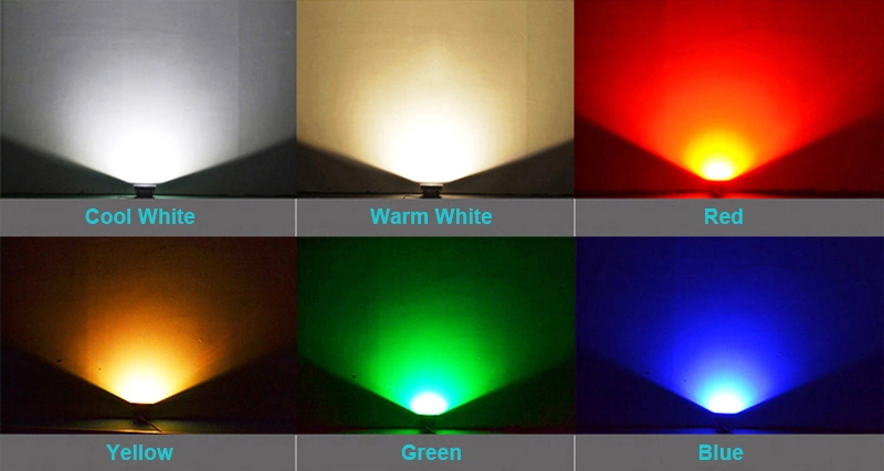 Color Changing Spotlights 50W 200W Exterior Landscape Decorative Outdoor RGB Flood Light