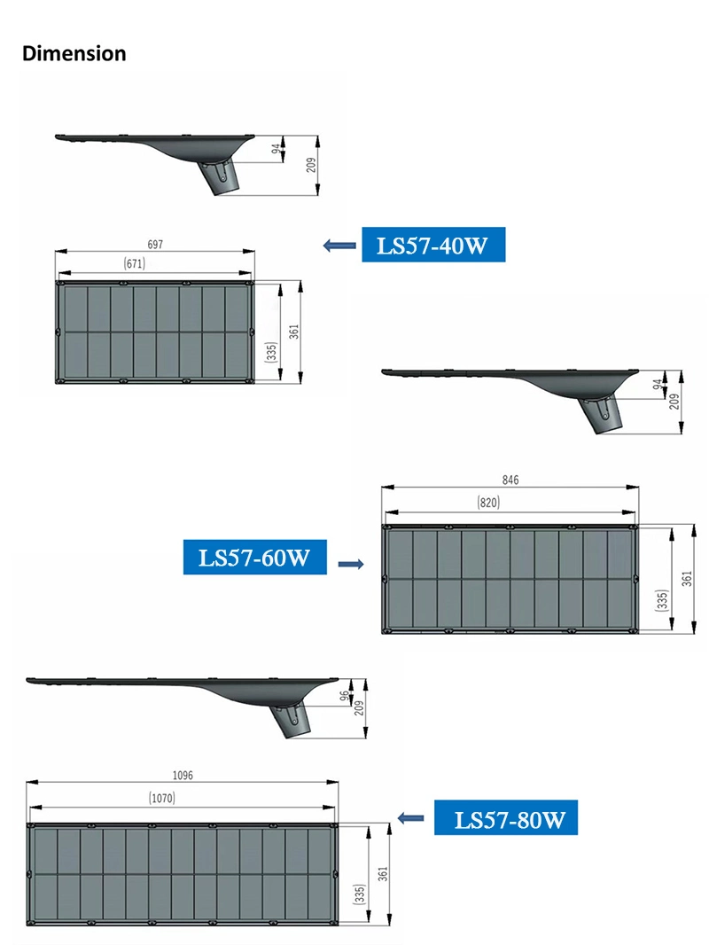 LED Solar Street Lights Outdoor 9000 Lumens 180 PCS LED Dusk to Dawn Solar Powered Street Lights with Remote for Barn Yard Garden Solar Spot Lights Outdoor