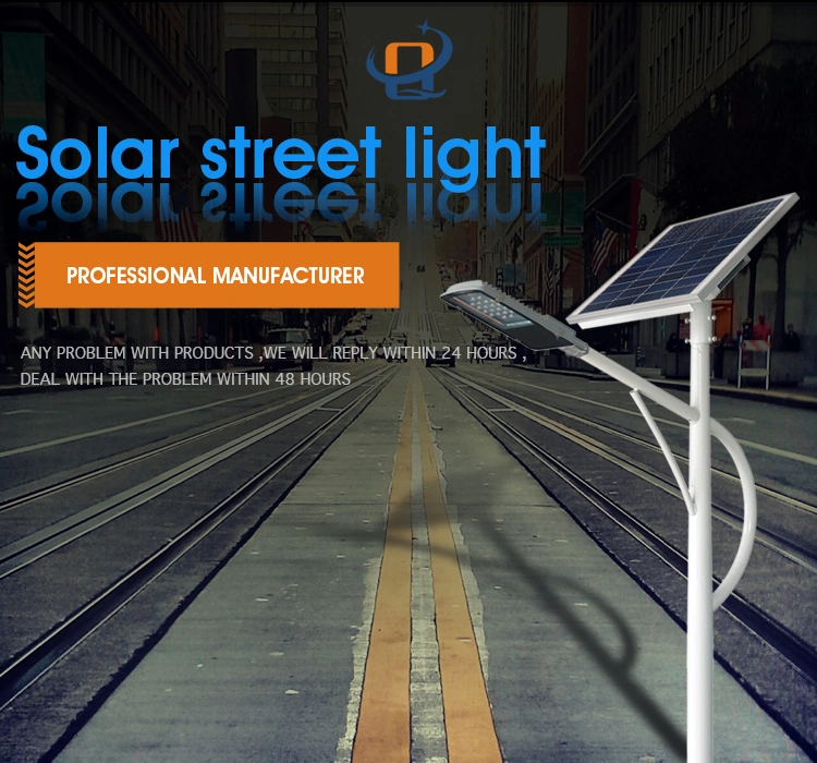 Custom Smart City Iot System 40 Watt Outdoor Solar LED Street Lighting