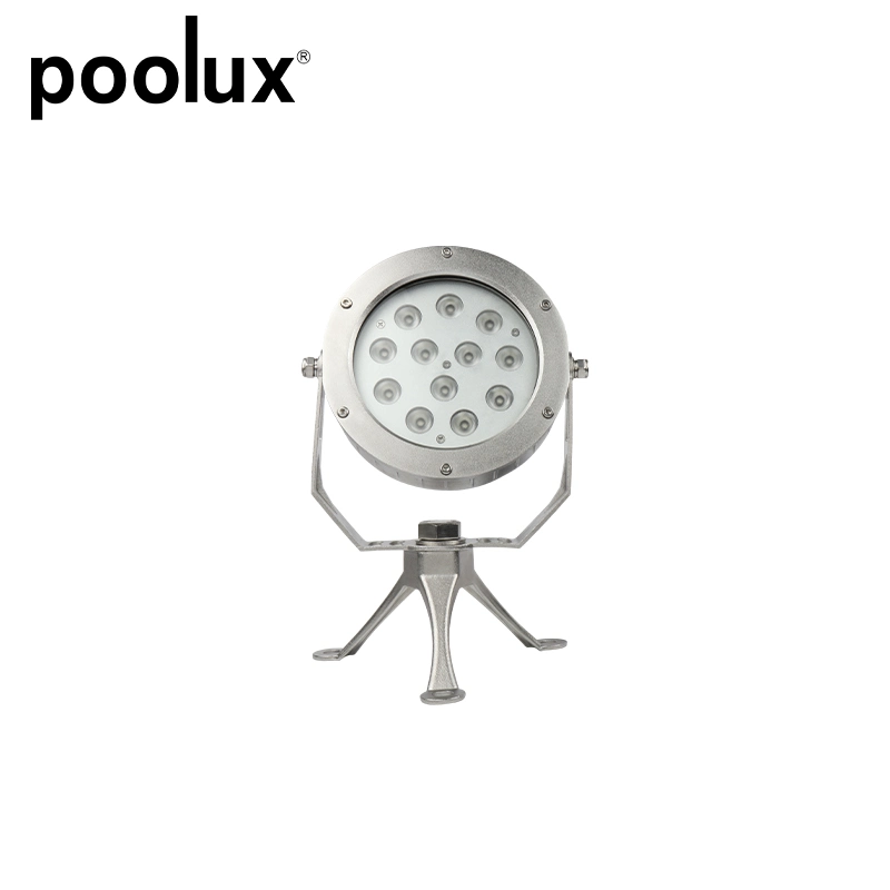 P68 12V 27watt Stainless Steel Auto LED Underwater Pool LED Garden Outdoor Spot RGB Outdoor Solar Waterproof Pond LED Light