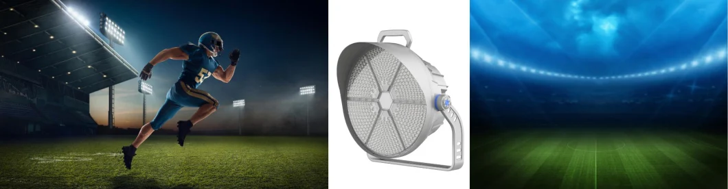 Factory Price High Power Projector Lights 1200W 1000W 800W 600W 400W IP66 LED Flood Light LED High Mast for Footbal Pitches Tennies Court Sport Field