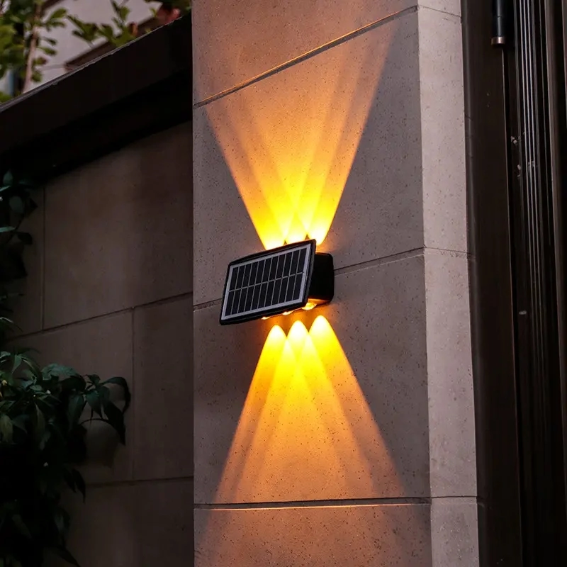 Factory Direct Outdoor LED IP65 Solar Light Wall Light Fixtures