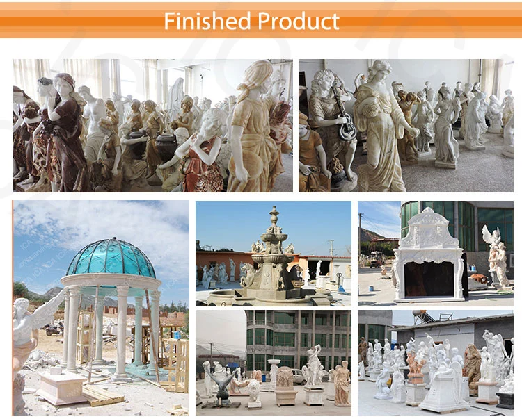 Custom European Mix Color Style Garden Stone Statue Molds