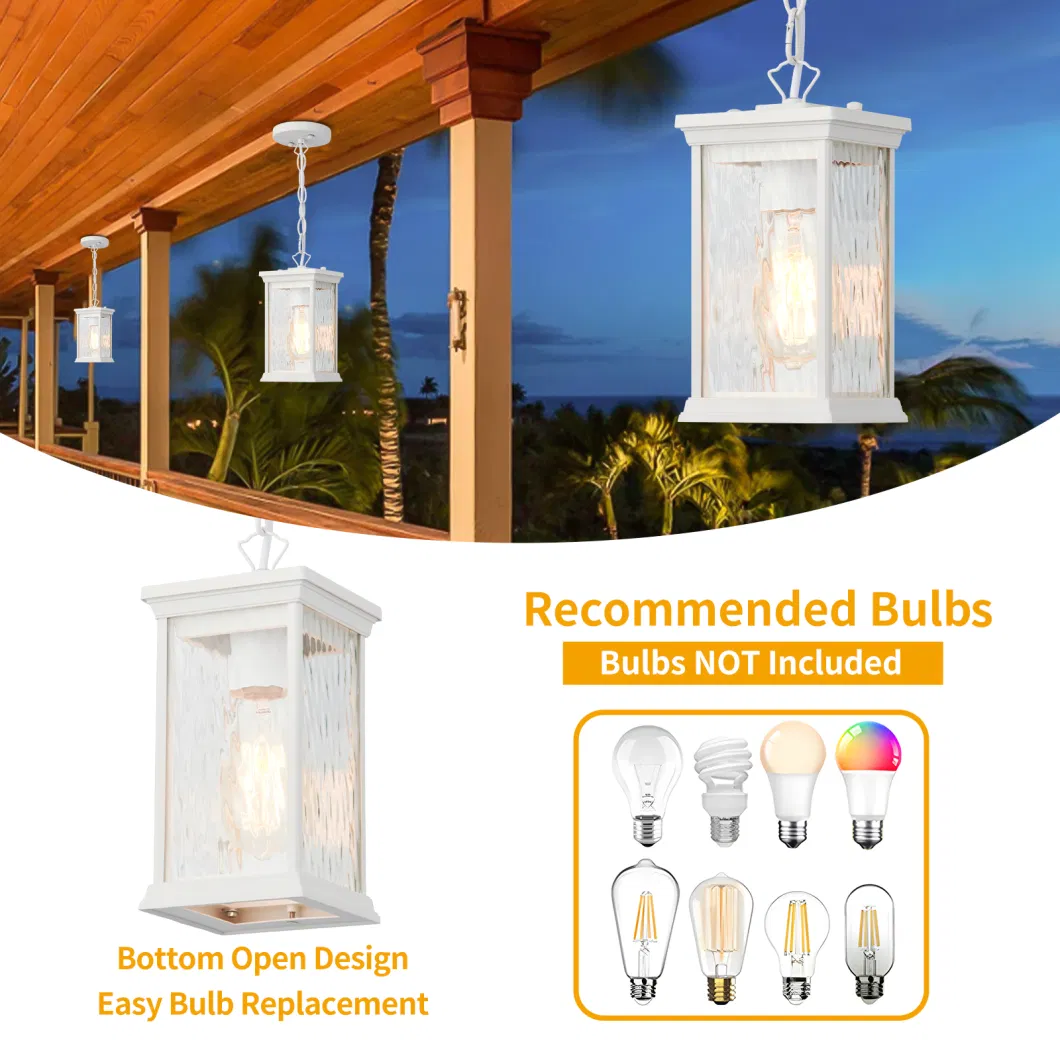 Charm and Function: Decorative Outdoor Garden Pendant Light