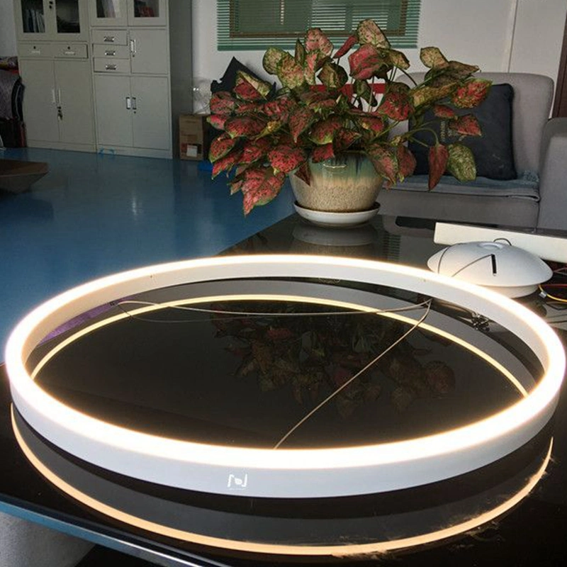 Ring Hanging Chandelier Decorative Lamp Circle LED Pendant Light