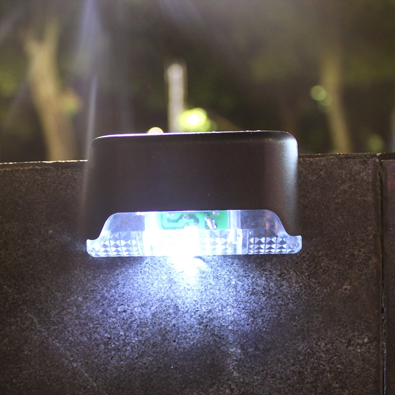 Waterproof Outdoor LED Solar Fence Lamp Stair Step Light
