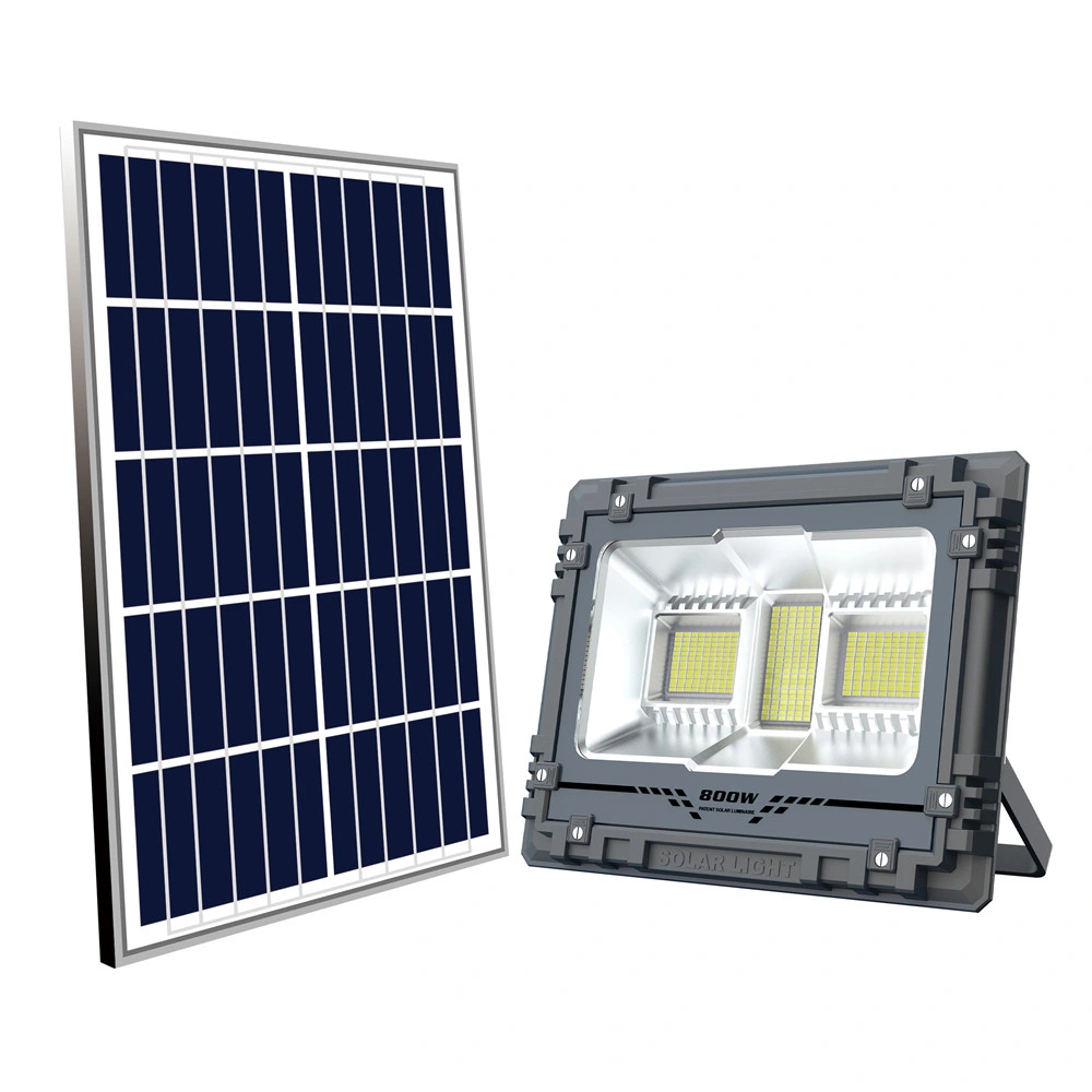 Solar Security Flood Light with 100W 200W 300W 500W for Outdoor Garden Lawn Street Pathway