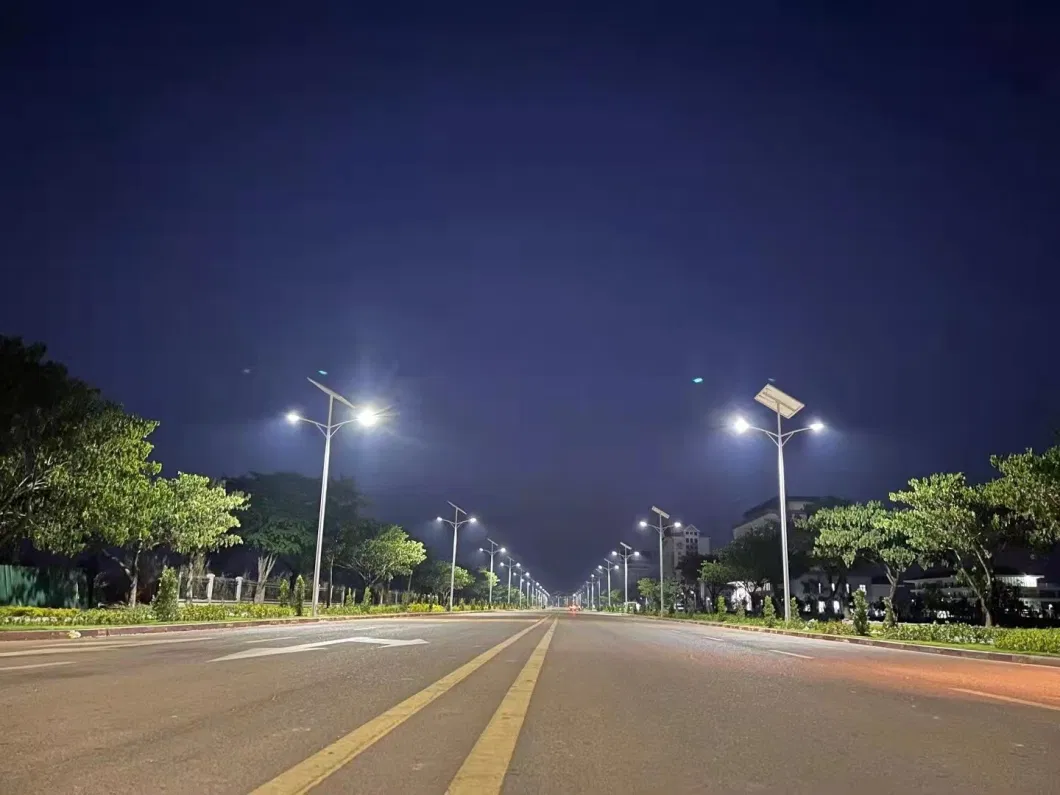 8m10m12m 14m Stadium Light Pole Solar LED Street Light Road Light LED Lamp in China Street Light Base