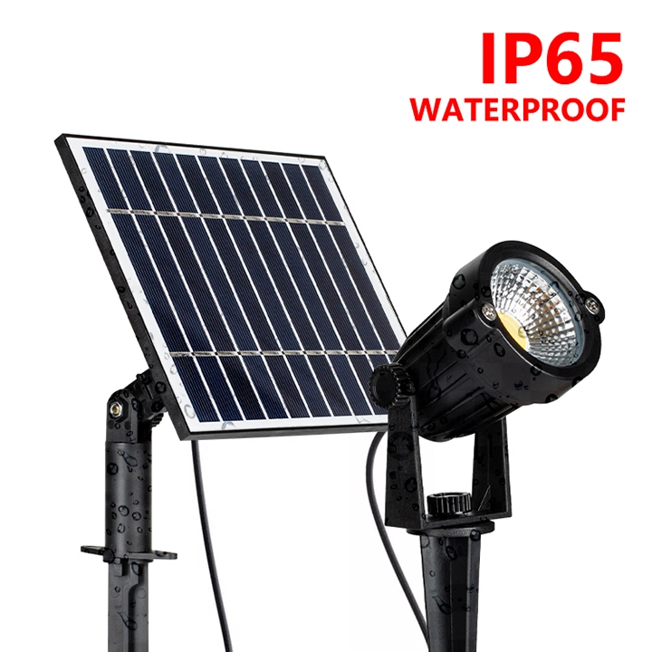 European Lawn Waterproof IP65 Outdoor Garden LED Solar Spike Spot Light
