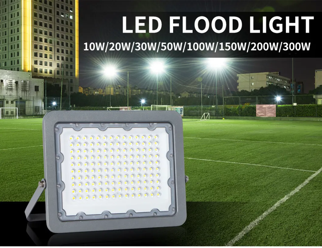 12 Volt Stadium LED Floodlight 100W Rechargeable Explosion Proof Flood Light