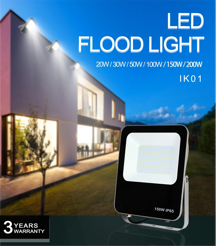 Slim Garden Rechargeable SMD Outdoor IP65 Waterproof 12 Volt Explosion Proof Portable LED Flood Light 200watt