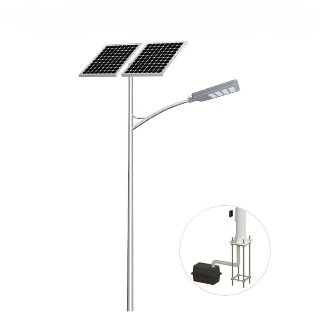 CE/RoHS Die-Cast Aluminum Alloy Module Light Fixture 40W-200W Solar LED Street Light