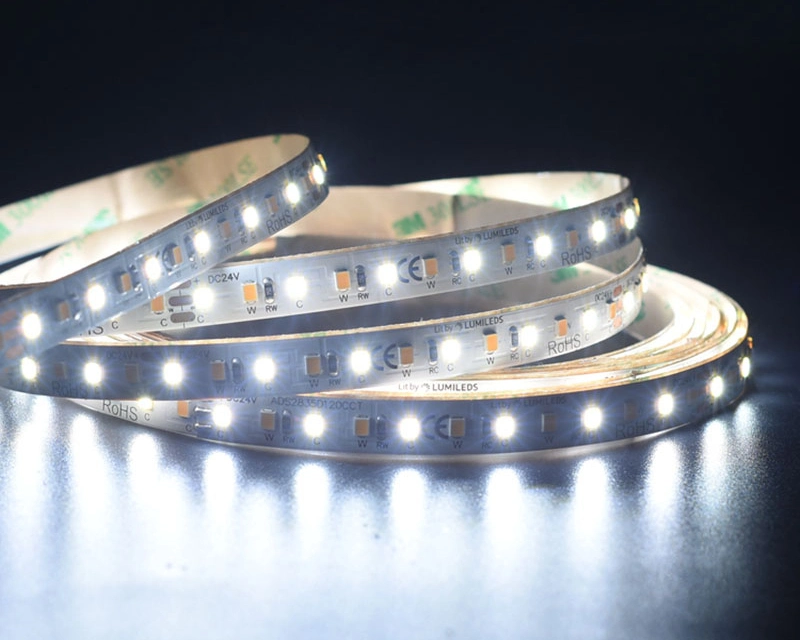 Supplier Brightest Commercial Decorative Installation Low Voltage Cuttable Weatherproof Waterproof Tunable White Dual Color Adjustable CCT LED Strip Light