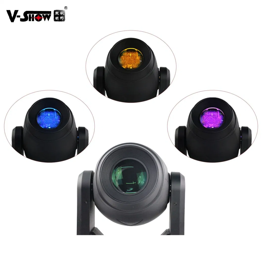 V-Show S716 Goku 200W Bsw 3 in 1 Zoom Moving Head Stage Light Beam Spot Wash LED Moving Head Disco Lights