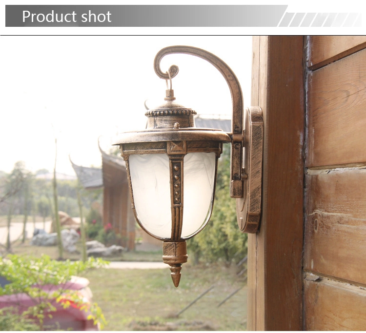 Retro Wall Lamp Waterproof Outdoor Porch Wall Light Corridor Courtyard Facade Lighting (WH-VR-88)