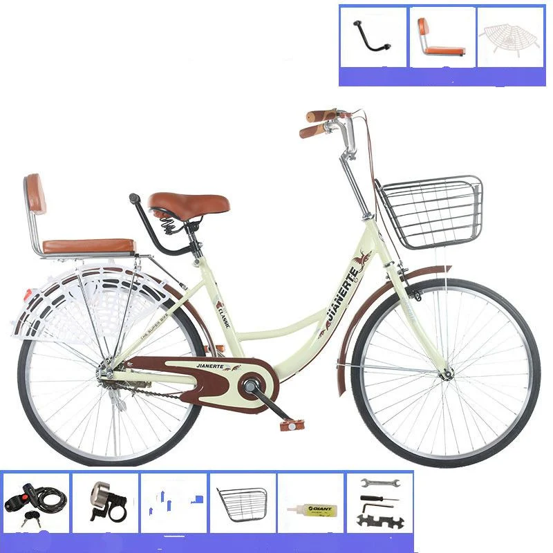 City Bike /Adult Urban Bicycle for Women Ladies Classic Cycles City 2022 Cruiser Women Bikes for Women Bicicletas 26 Inch Cycle