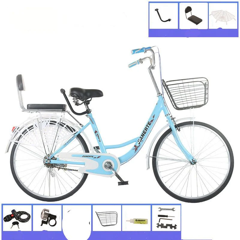 City Bike /Adult Urban Bicycle for Women Ladies Classic Cycles City 2022 Cruiser Women Bikes for Women Bicicletas 26 Inch Cycle