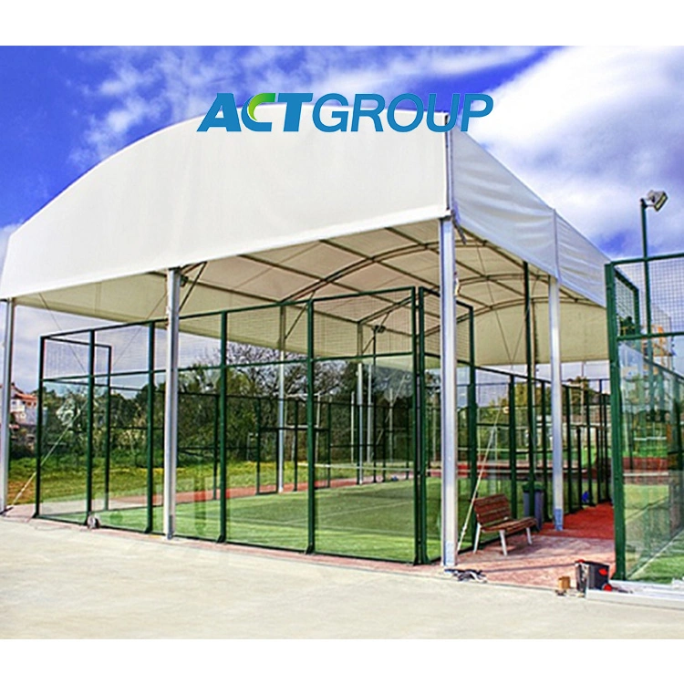 New Design Padel Tennis Court Panoramic Sport Paddle Tennis Platform Court Artificial Grass