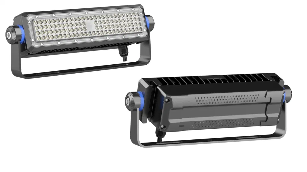 Module Design LED Flood Light IP66 Water-Proof 50W 100W 200W 300W 400W 500W 150lm/W LED Tunnel Light/Football/Tennis /Sports Court Lighting Stadium Light